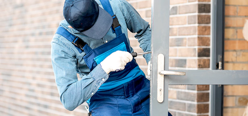 Pivot Storefront Door Locks Installation in Benicia, California