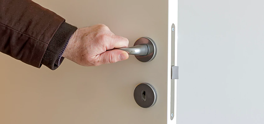 Restroom Locks Privacy Bolt Installation in Benicia, California