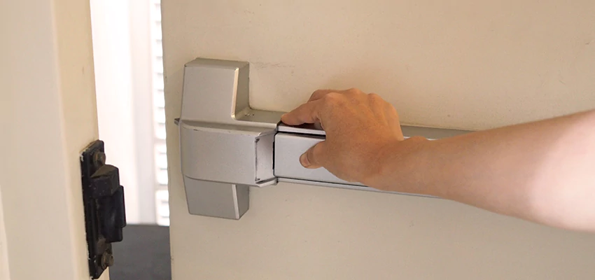 Roller Gate Panic Bar Installation in Benicia, California